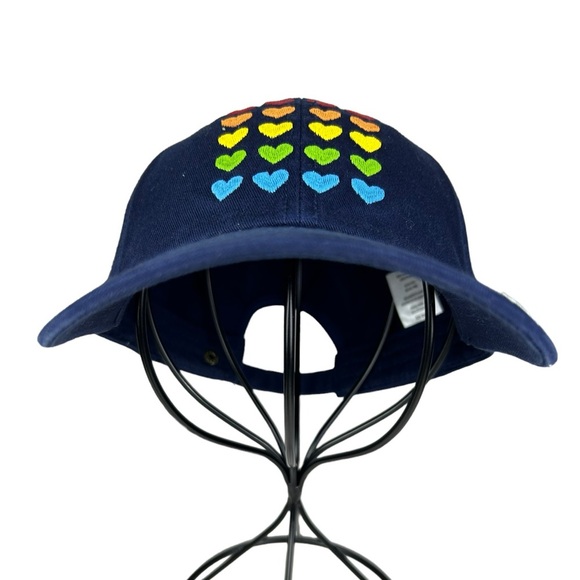 LIFE IS GOOD Unisex Classic Baseball Cap Pride Heart Stack 100% Cotton - Picture 6 of 11